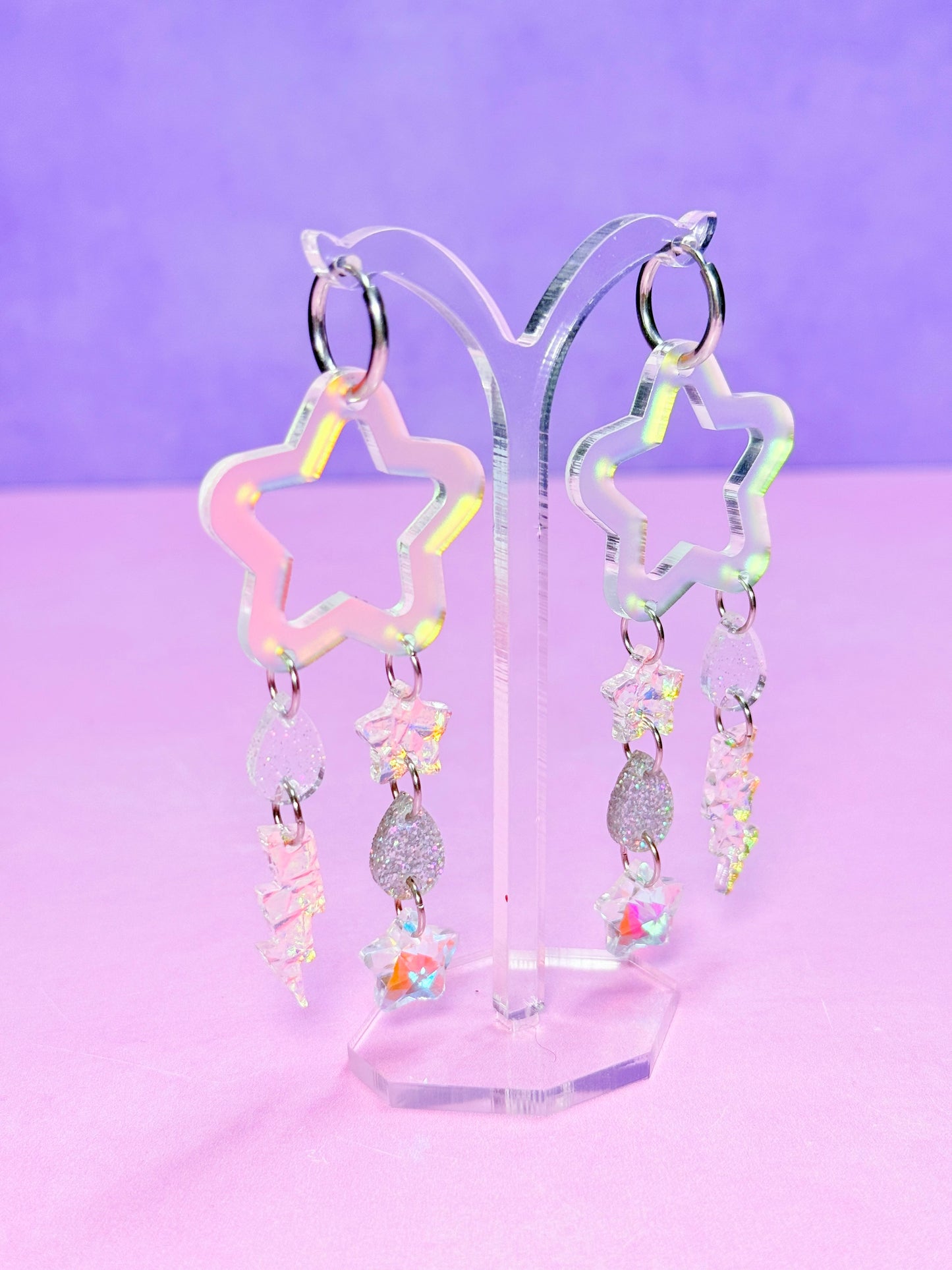 Cybercore Acrylic Earrings