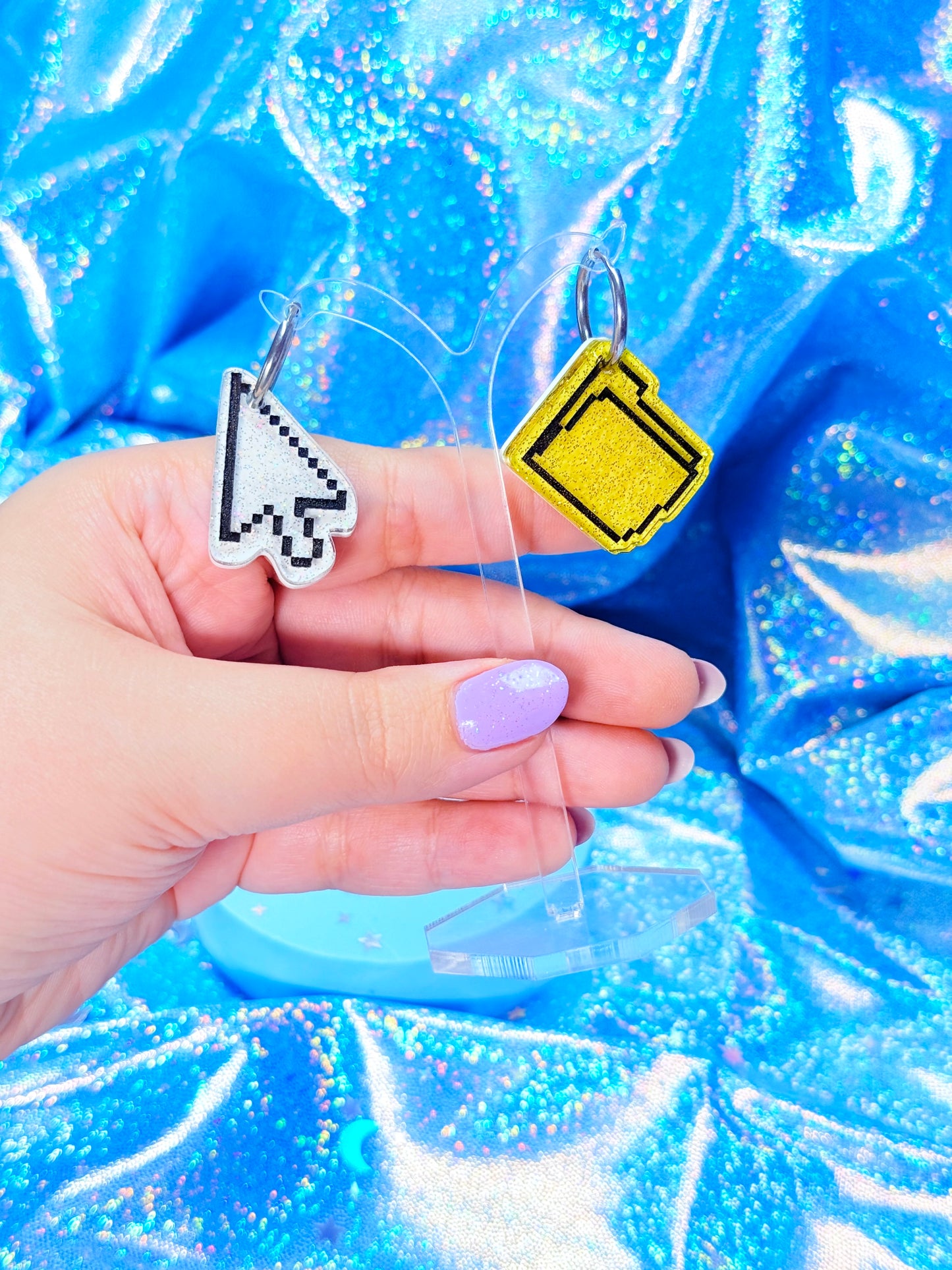 Computer Cutie Acrylic Earrings