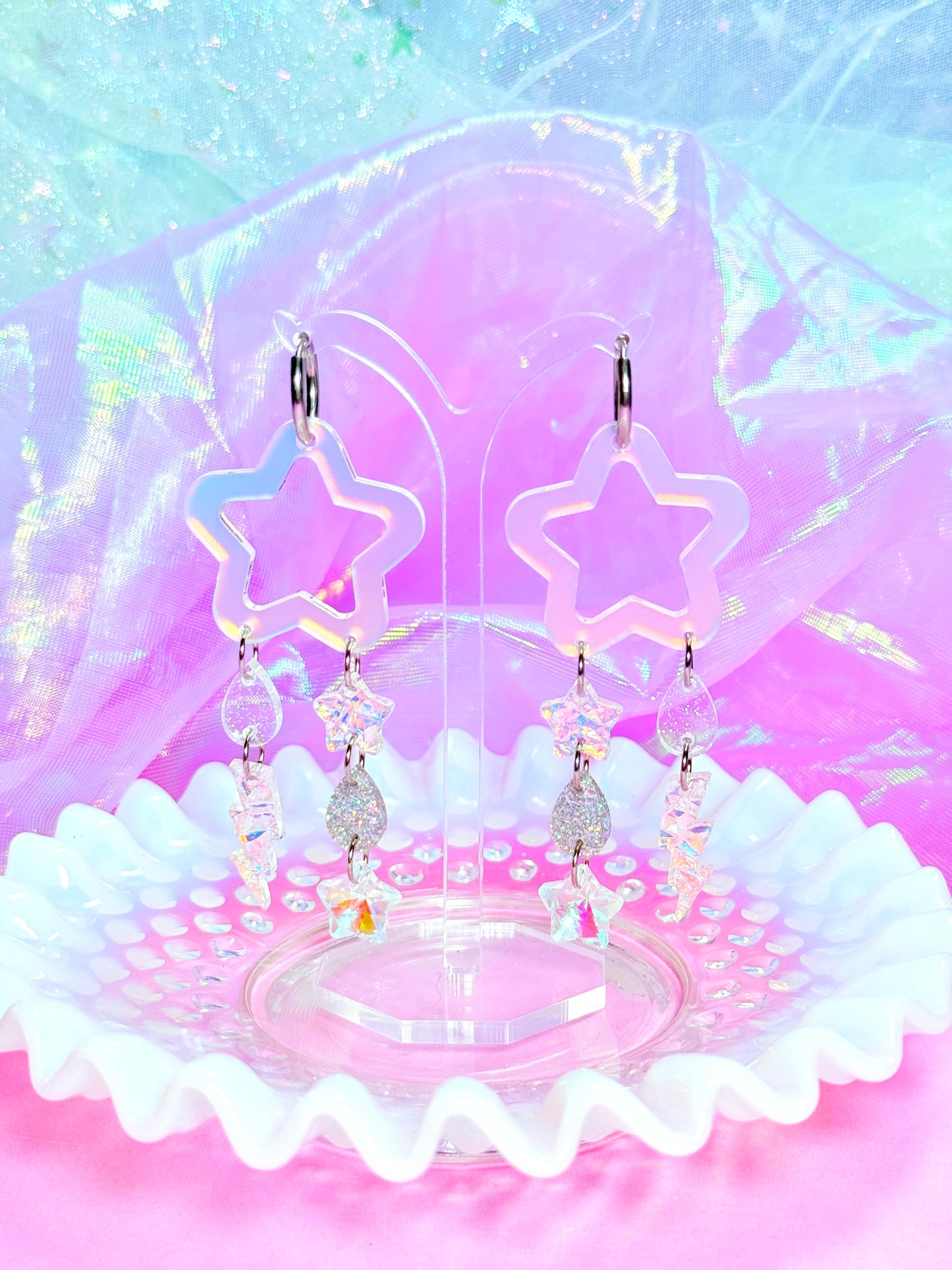 Cybercore Acrylic Earrings