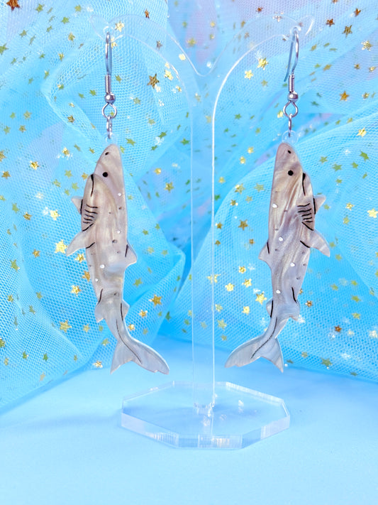 Greenland Shark Acrylic Earrings