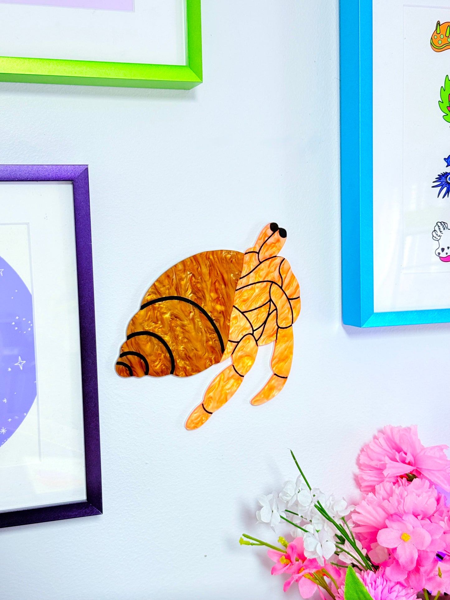Hermit Crab Wall Art (Classic)