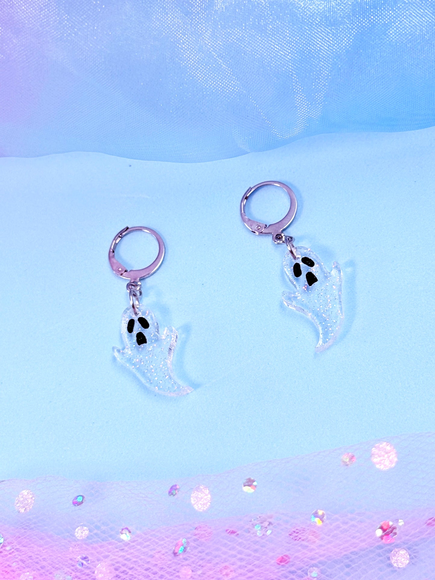 Mini Jelly Ghost Earrings