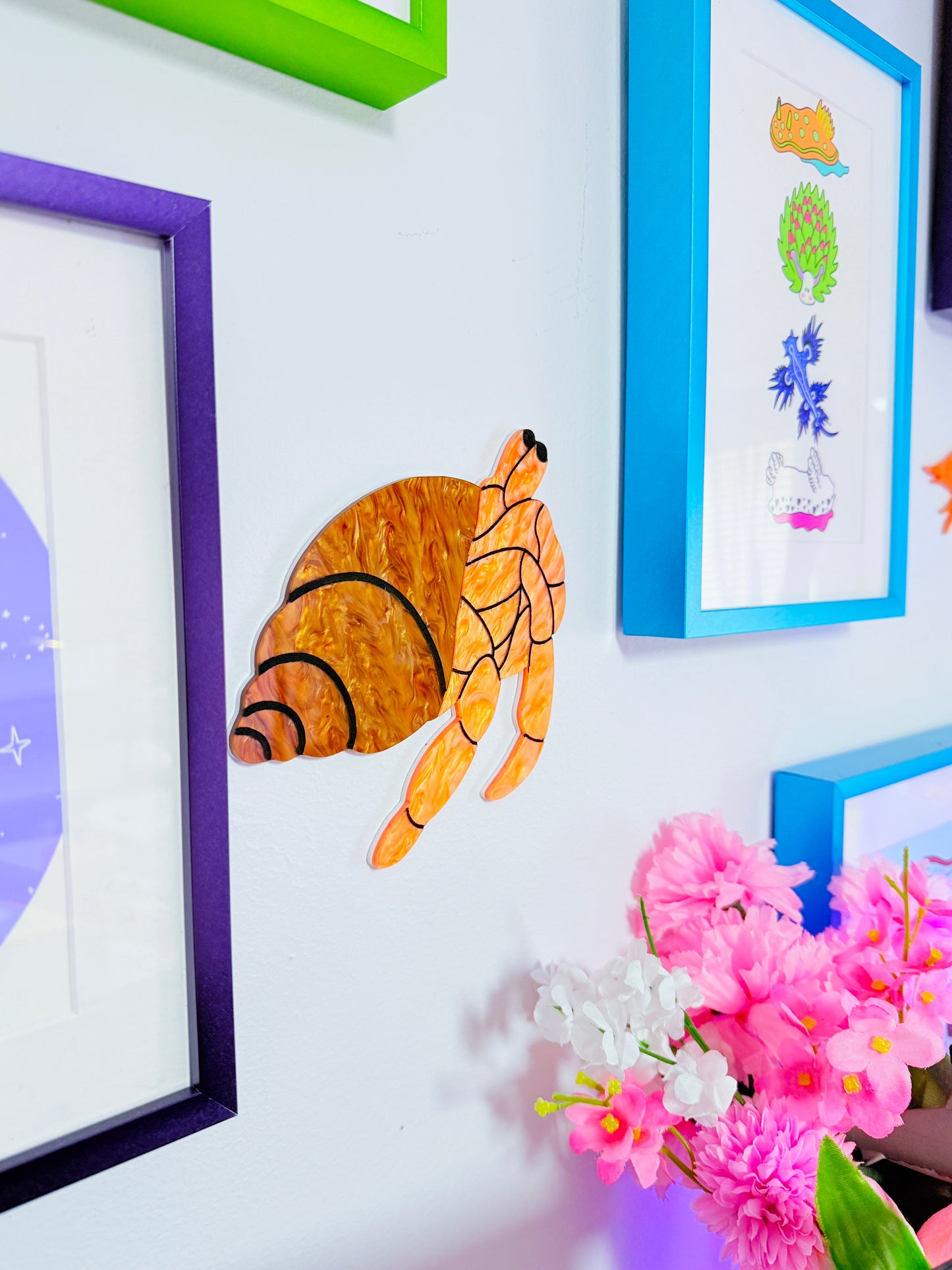 Hermit Crab Wall Art (Classic)