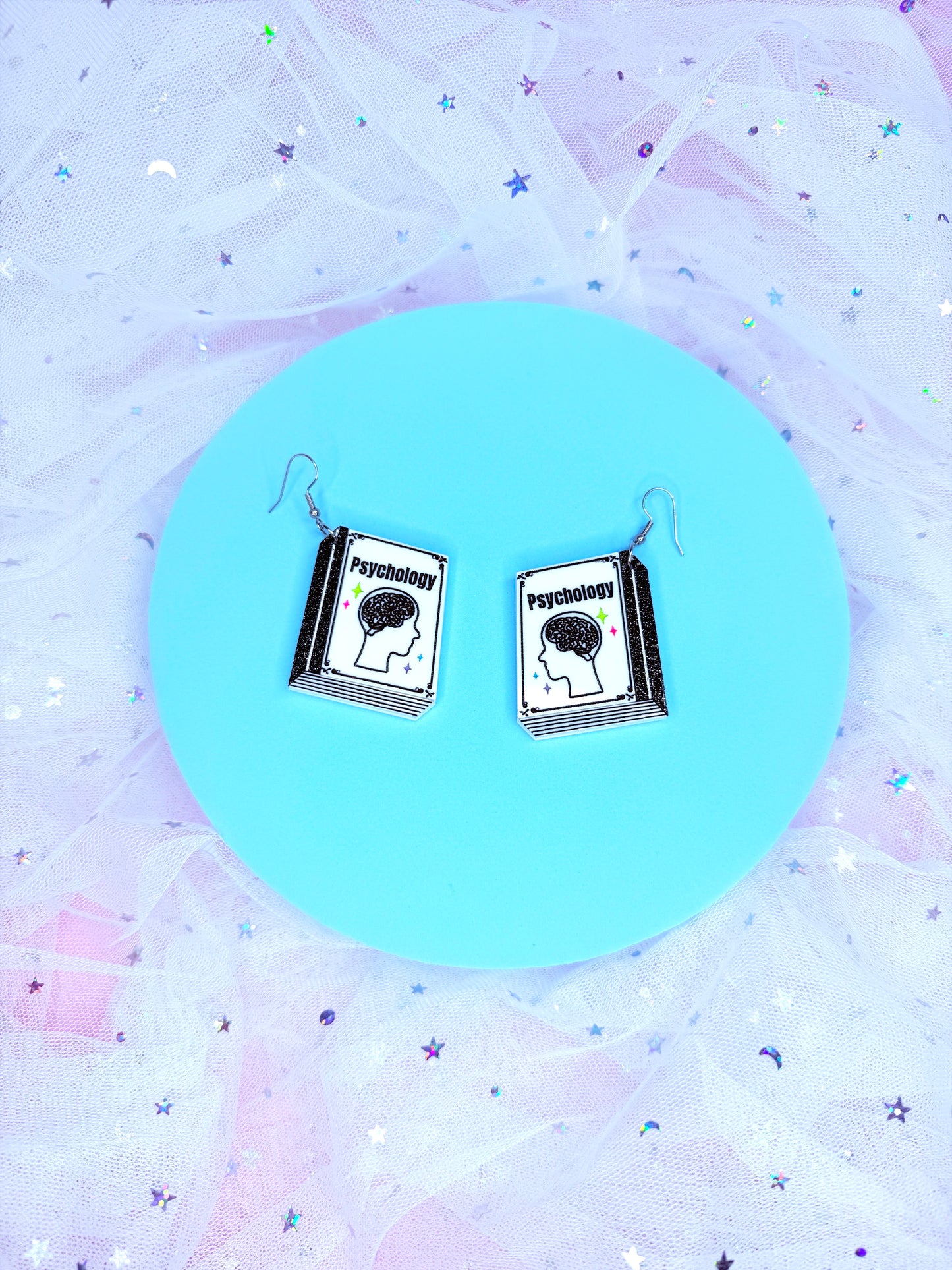 Psychology Book Earrings