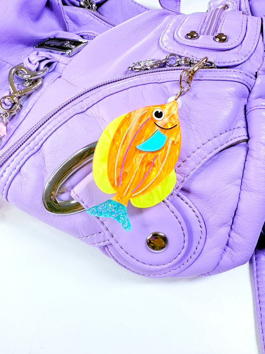 Funky Tropical Fish Bag Charms