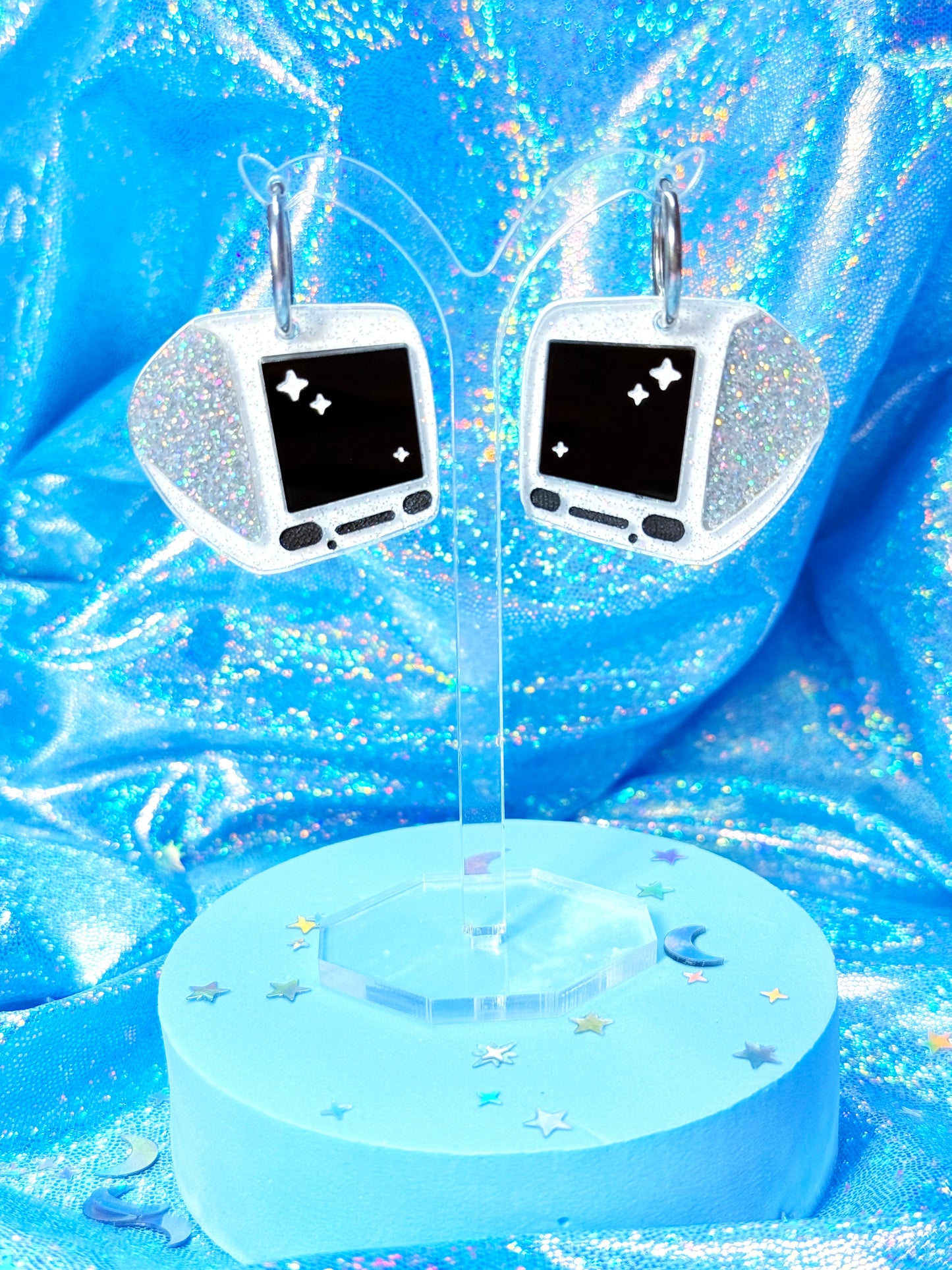 Y2K Computer Acrylic Earrings