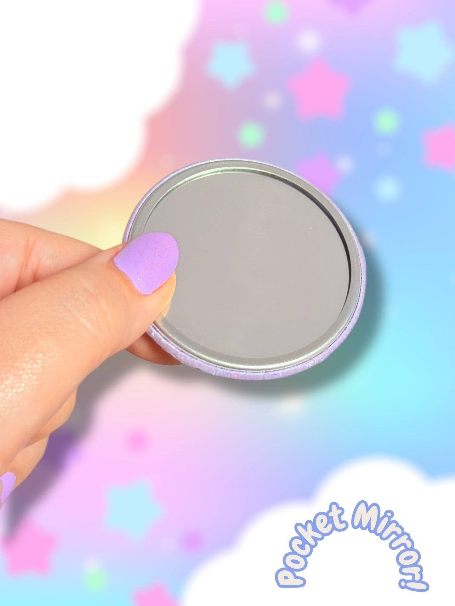 Sticky Hand Mini Mirror