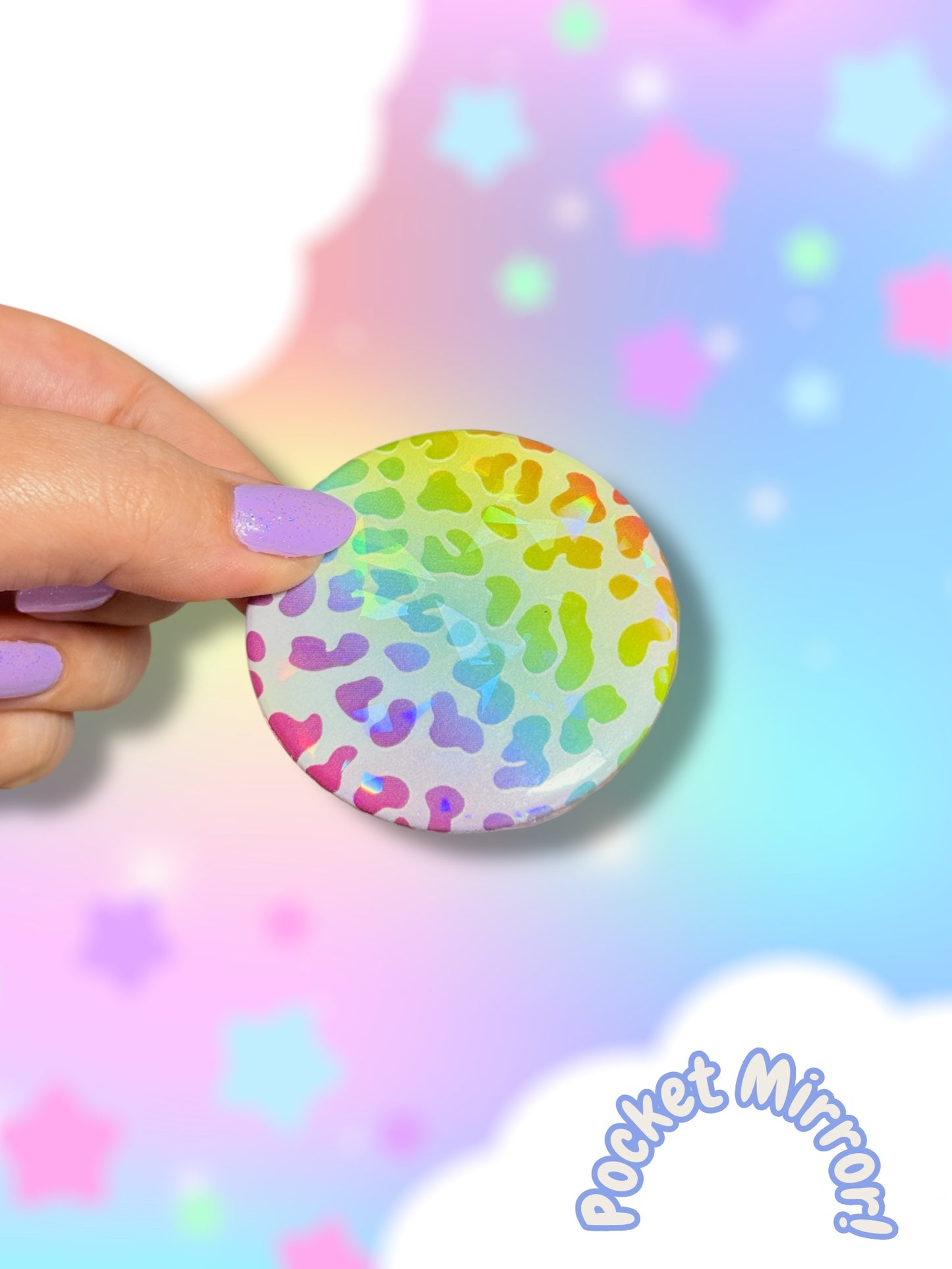 Nostalgic Rainbow Mini Mirror