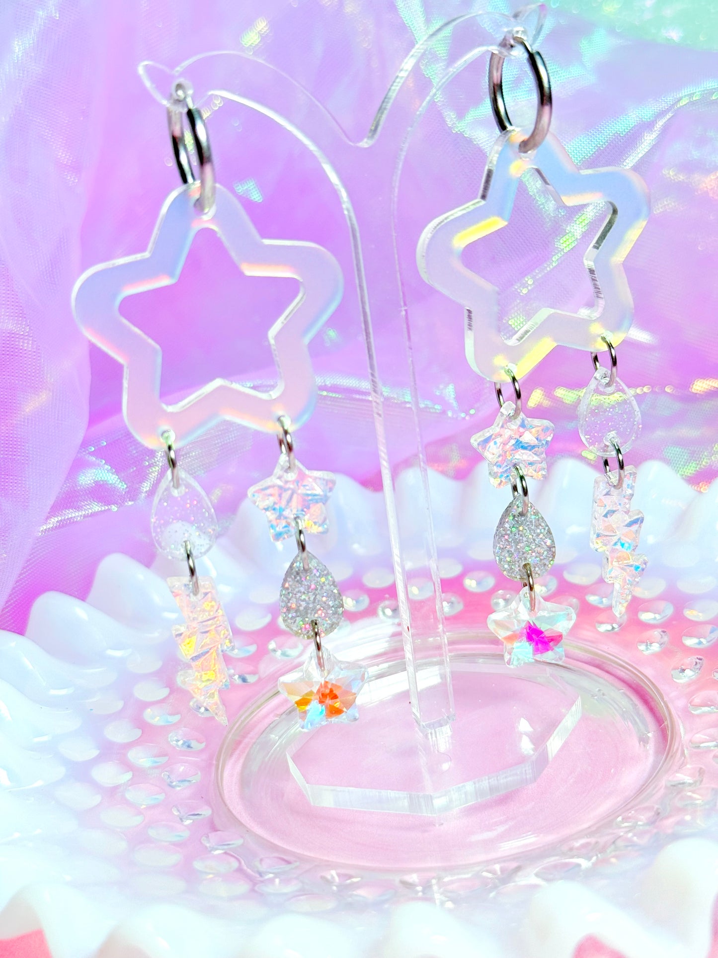 Cybercore Acrylic Earrings