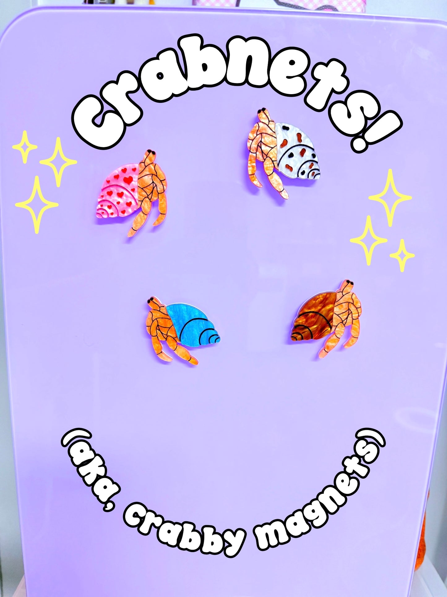 Hermit Crabnets (Magnets)