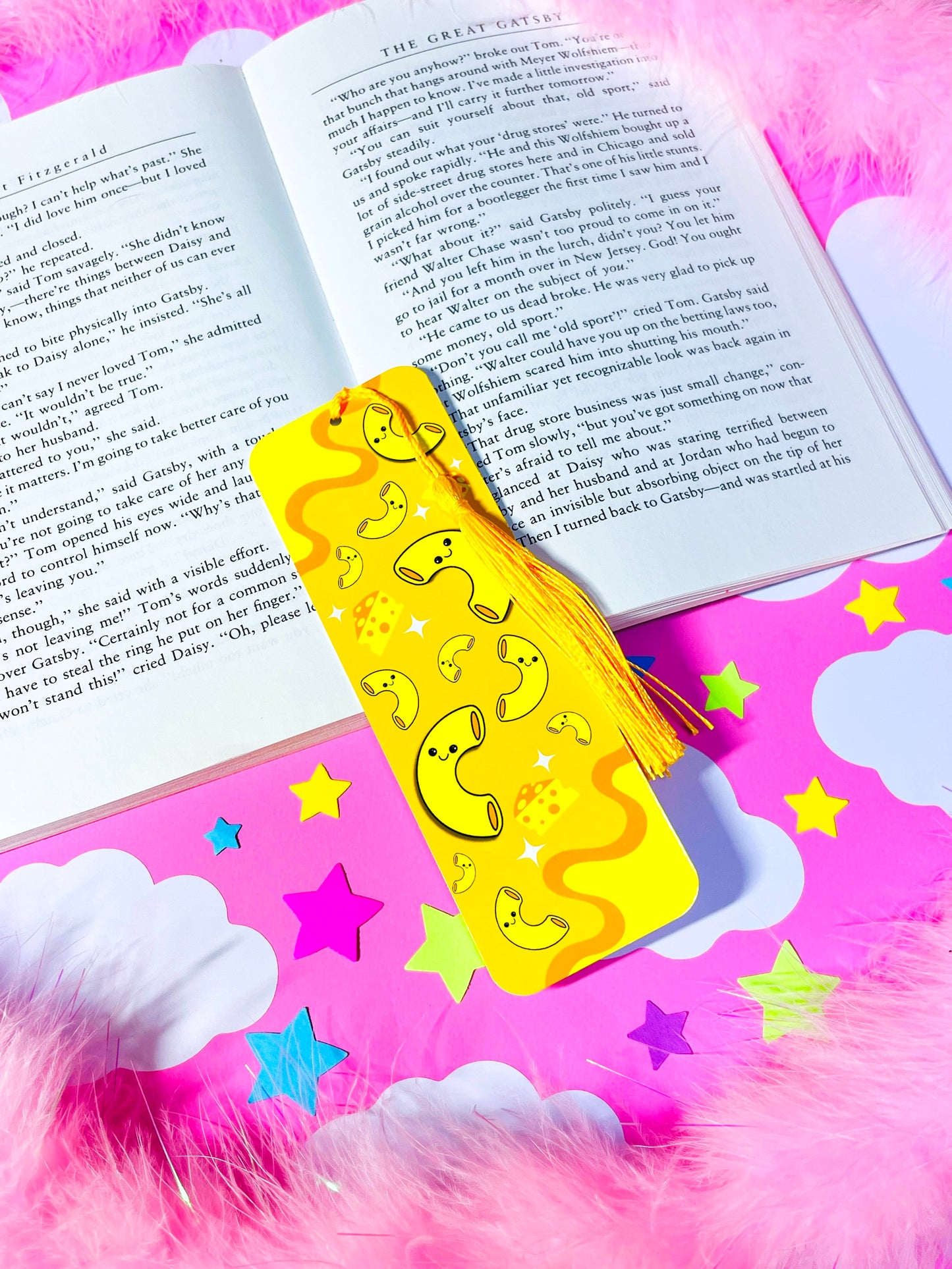 Mac and Cheese Bookmark