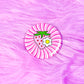 Strawberry Swirl Magnet / Button / Mirror