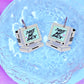 Retro Computer Earrings, Take Me Back