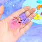 Glitter Jelly Sea Critters! Mix and Match Earrings