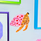 Hermit Crab Wall Art (Love)