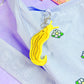 Banana Slug Bag Charm