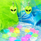 Jelly Alien Acrylic Earrings