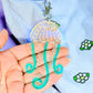 Whimsical Jellyfish Bag Charm