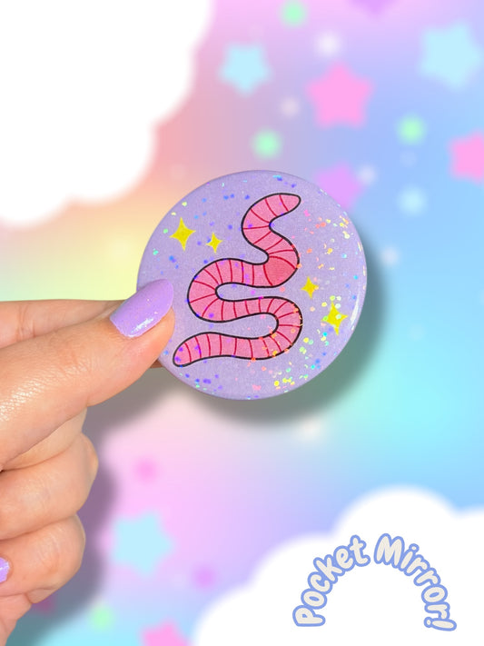 Wormy Mini Mirror