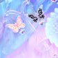 Y2K Butterfly Tattoo Earrings