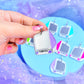 Colorful Y2K Computer Acrylic Earrings