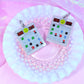 That One Computer Game, Acrylic Earrings