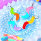 Gummy Worm Acrylic Earrings