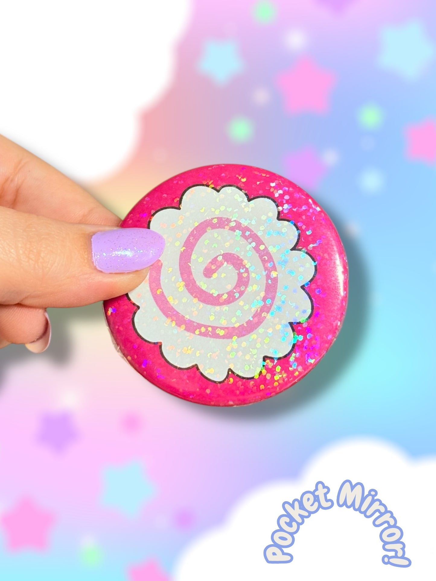 Narutomaki Mini Mirror