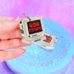 Retro Computer Earrings, 404 ERROR!