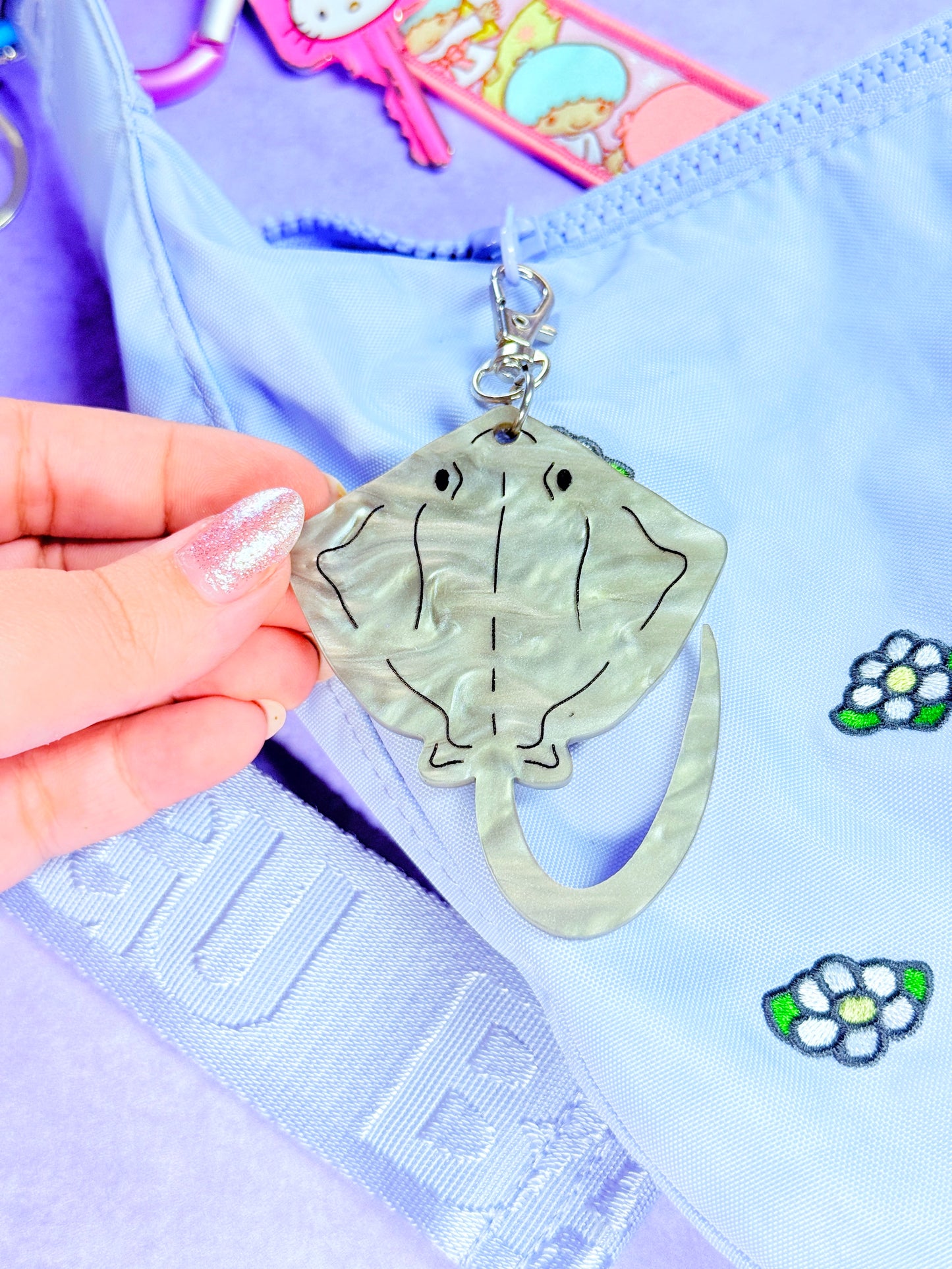 Stingray Bag Charm