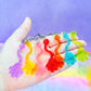 Sticky Hand Bag Charm