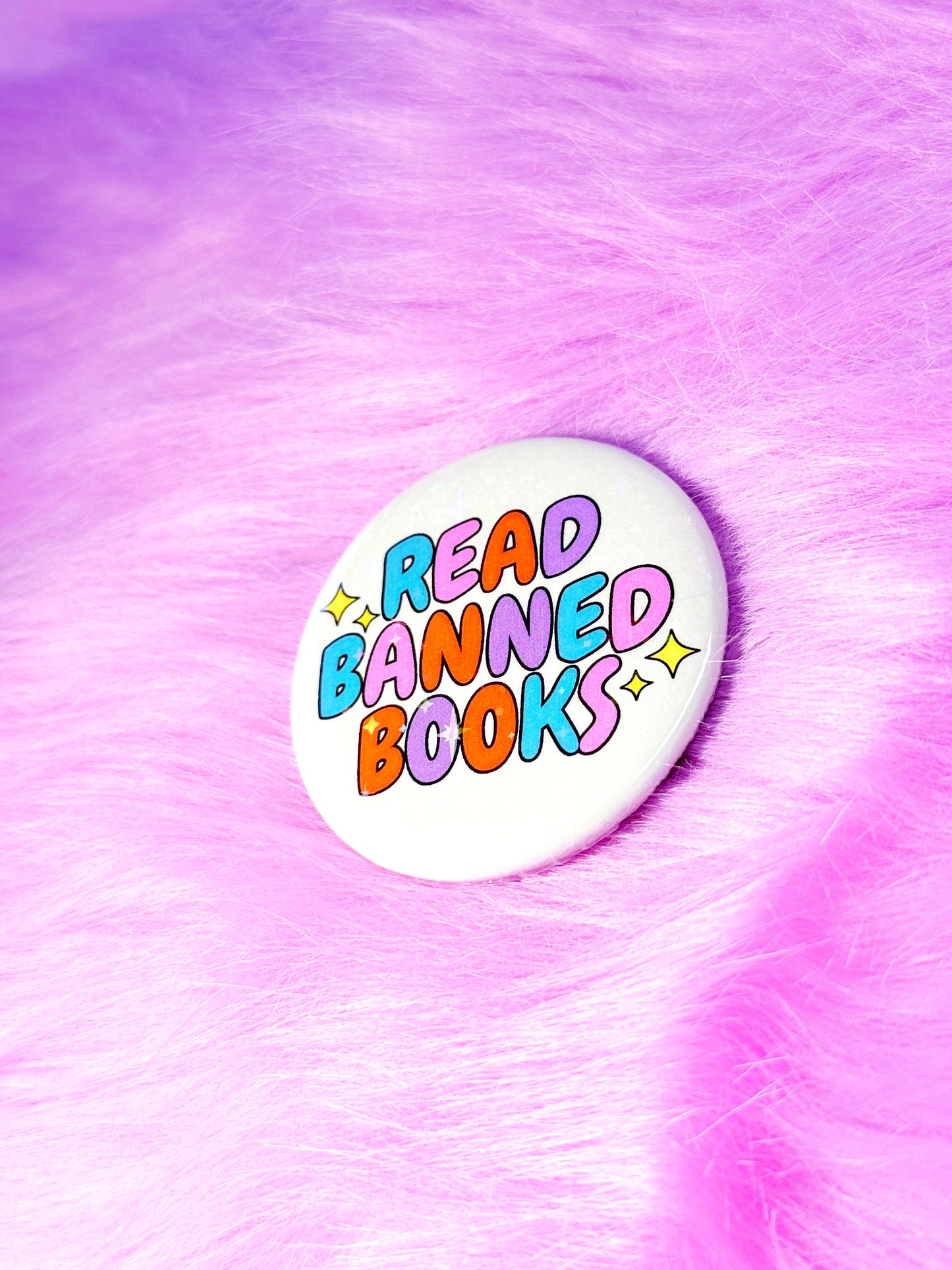 Read Banned Books Magnet / Button / Mirror