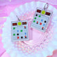 That One Computer Game, Acrylic Earrings