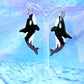 Orca Acrylic Earrings