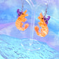 Witchy Shrimp Acrylic Earrings