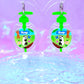 Nostalgic Panda Soap Earrings