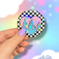 Checkered Flame, Mini Mirror