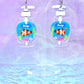 Nostalgic Fish Soap Earrings