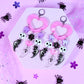Ghoulfriend Drops, Acrylic Earrings