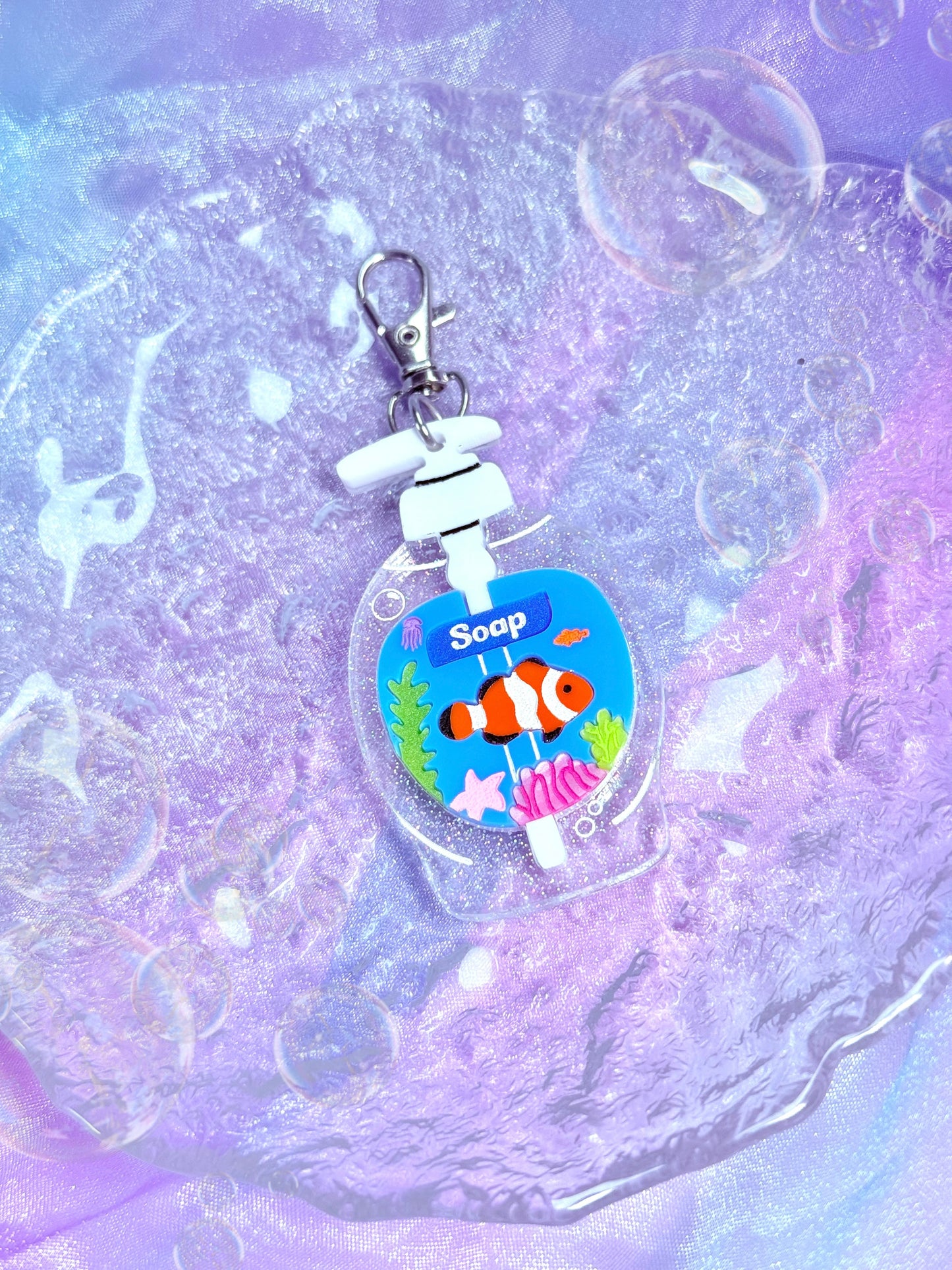 Nostalgic Fish Soap Bag Charm