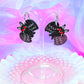 Mothman Cutie, Acrylic Earrings