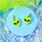 Jelly Alien Acrylic Earrings