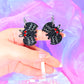 Mothman Cutie, Acrylic Earrings