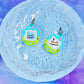 Virtual Pet Sea Slug Acrylic Earrings