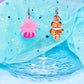 Clownfish and Anemone, Acrylic Earrings