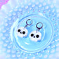 Mini Jelly Skull Earrings