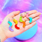 Gummy Worm Acrylic Earrings