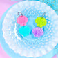 Jelly Scallop Acrylic Earrings