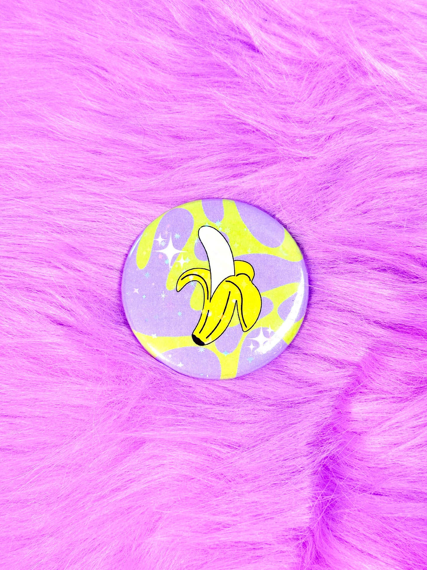 Funky Banana Magnet / Button / Mirror