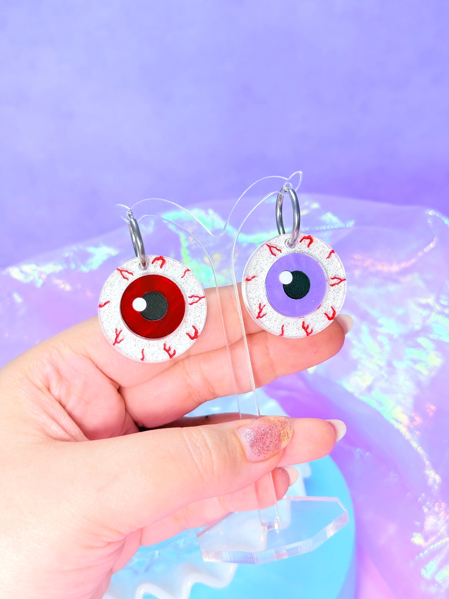 Jelly Eyeball Acrylic Earrings